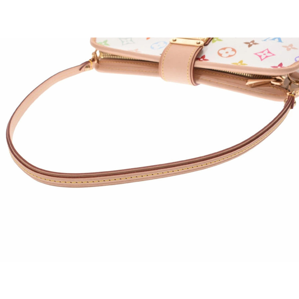 Louis Vuitton Multicolor Shirley White Leather Handbag - Picture 3 of 11